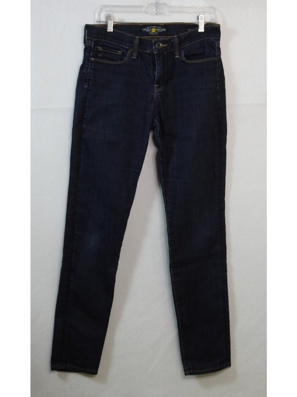Lucky Brand Sofia Skinny Dark Wash Jeans Womens Size 6 28 Stretch Denim - Picture 2 of 7
